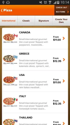 Pizza Pizza android App screenshot 2